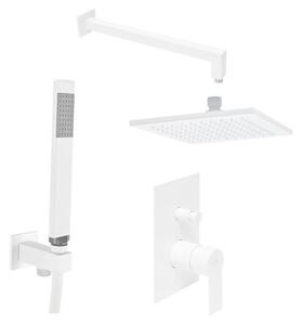 Zuhanyrendszer SAT B-Way vakolat alatti résszel együtt Fehér matt SATBSBW215BSET1