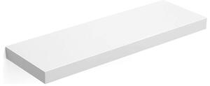 Fali polc 60x20x3,8 cm, fehér