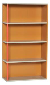 Narancssárga kőrisfa fali könyvespolc 60x109 cm Apollo – Hübsch