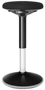 Irodai szék, ergonomikus szék, 56-81 cm magasságban állítható, fekete