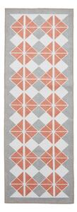 Narancssárga-szürke mosható futószőnyeg 61x170 cm Victoria Orange – Think Rugs