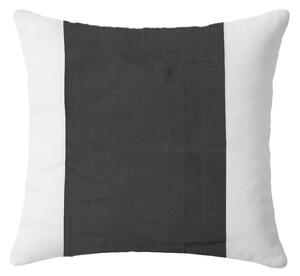 Polipamut párnahuzat TIRSO POLY 45x45 cm, szürke-fehér