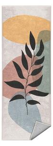 Krémszínű mosható futószőnyeg 80x200 cm Illustrated Autumn – Mila Home