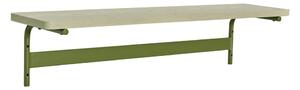 Zöld-szürke fali polc 80 cm Koi – Hübsch