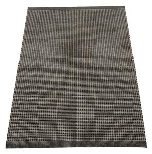 Antracitszürke kültéri-beltéri szőnyeg 70x120 cm Emm Black Linen – Pappelina