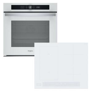 Whirlpool WOI4S8CM1SWA Beépíthető sütő + Whirlpool WL S5360 BF/W Beépíthető indukciós főzőlap