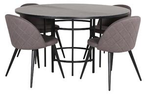 Étkezőgarnitúra Dallas 2386, 74cm, Eukaliptusz
