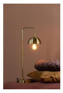 Bronzszínű asztali lámpa üveg búrával (magasság 61 cm) Globural – BePureHome