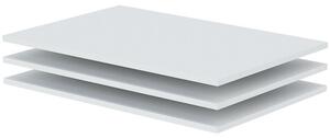 BERNO polcok, 150 cm | Fehér