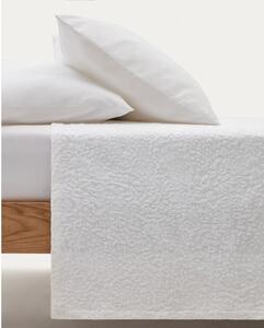 Fehér pamut ágytakaró franciaágyra 240x260 cm Marimurtra – Kave Home