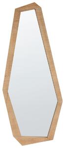 Falitükör CHANU 44 cm 104 cm Világosbarna