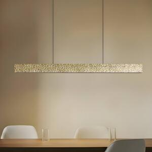 Lucande LED lógó világítás Nivara, 117 cm, arany, fém, Sárgaréz / arany, Nappali / Étkező, fém, Modern