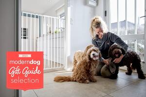 DogSpace Charlie extra magas kutyarács 62-107cm, csavarozható, fehér fém