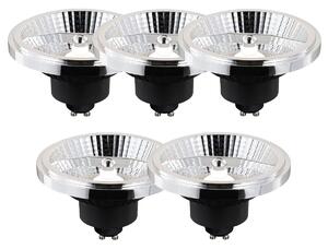 5 darabos Smart GU10 szabályozható LED izzó készlet AR111 10W 800 lm 2200 - 6500K