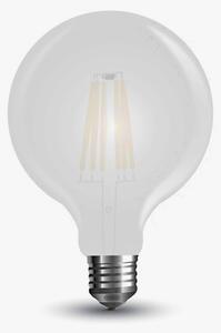E27 opál LED filament izzó G95 7W