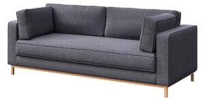 Szürke kanapé 222 cm Celerio – Ame Yens