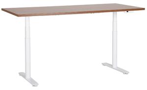 Elektromosan állítható asztal DESTINAS Barna/fehér 180 cm 80 cm