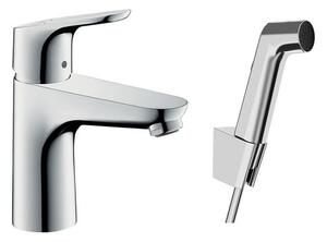 Mosdó csaptelep Hansgrohe Focus bidé zuhannyal króm 31927000