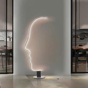 Design állólámpa Face