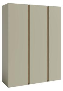 Gardróbszekrény Fiosono 100, Laminált forgácslap, 195x145x50cm, Tölgy, Eukaliptusz