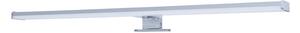 Mereo, Mereo LED fürdőszobai világítás a tükör fölé, ezüst, 60 cm, 12 W, 780 lm, 4000 K, IP44, 230 V, MER-CN700G60