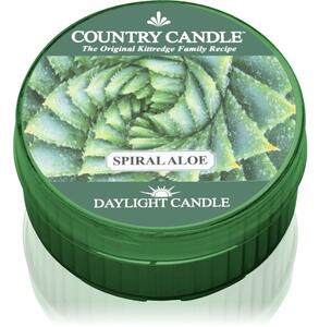 Country Candle Spiral Aloe teamécses 42 g