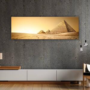 120x50 cm Egyiptomi piramisok vászonkép