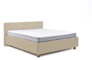 Leda bézs kétszemélyes ágy tárolóhellyel, 180 x 200 cm - AzAlvásért