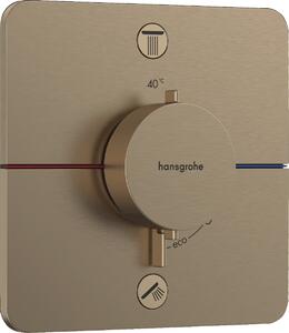 Kád csaptelep Hansgrohe ShowerSelect Comfort Q vakolat alatti rész nélkül csiszolt bronz 15586140