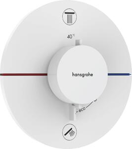 Kád csaptelep Hansgrohe ShowerSelect Comfort S vakolat alatti rész nélkül matt fehér 15556700