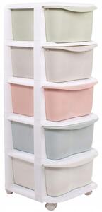 Gyermek játék konténer Rainbow Pastel