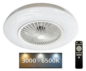 NEDES LED Mennyezeti lámpa ventilátorral OPAL LED/72W/230V + távirányítás ND3673