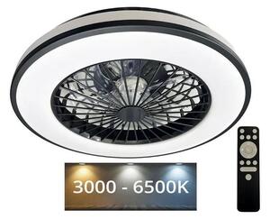 NEDES LED Mennyezeti lámpa ventilátorral OPAL LED/48W/230V + távirányítás ND3671