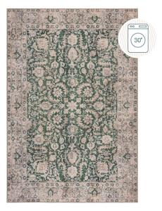 Zöld mosható szőnyeg 152x230 cm Beau Floral – Flair Rugs