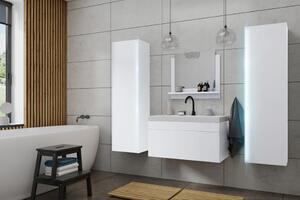 Venezia Dream II. fürdőszobabútor szett + mosdókagyló + szifon - 80 cm (matt fehér)