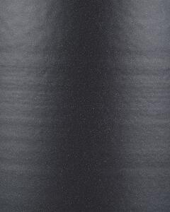 Fekete virágtartó 40 cm IDRA
