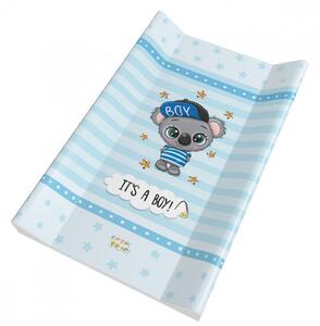 Babastar merev pelenkázó lap 50*80 cm - It&#039;s a boy ! koala kék