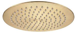 Kerek esőztető zuhanyfej REA JS-P014BG 25cm Brush Gold