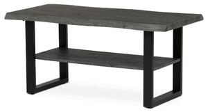 Dohányzóasztal 120 × 60 × 55 cm, MDF, szürke tölgy CT-F4212 GREY