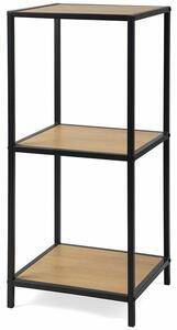 LOFTY Tower 3 OAK fém polc, 83 x 35 cm