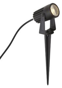 Modern 12V-os spotlámpa fekete LED-del IP67 - Voltaire Pico