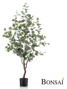 Mű eukaliptusz 120 cm – élethű beltéri növény - 91 - 120 cm