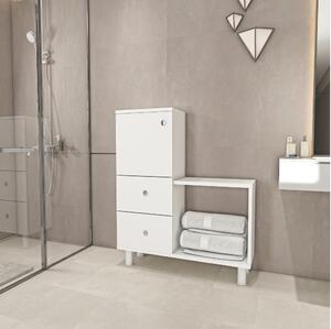 Asir Fürdőszobai szekrény PAMIR 84,2x67,4 cm fehér AS0983