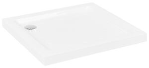 Négyszögletes Fehér Zuhanytálca 90 x 90 x 7 cm ESTELI