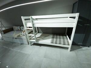Wilsondo OLAF fehér emeletes ágy 90x190 cm