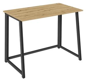 Összecsukható íróasztal MAX 1.0 - artisan tölgy / fekete láb