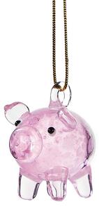 PIGGY üveg szerencsemalac 4 cm