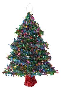 X-MAS csillámos dekor fenyő 57cm