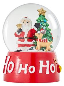 X-MAS hógömb 6 cm , Hohoho
