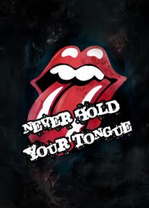 Illusztráció Never Hold Your Tongue, Andreas Magnusson